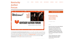 Desktop Screenshot of kentuckyauthorforum.com
